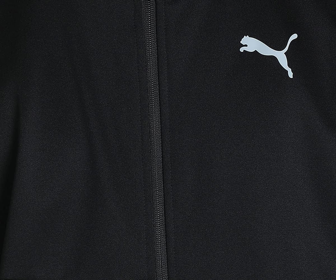PUMA Herren Train All Day Pwrfleece Full Zip Sweat, Puma Schwarz