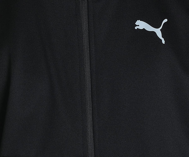 PUMA Herren Train All Day Pwrfleece Full Zip Sweat, Puma Schwarz