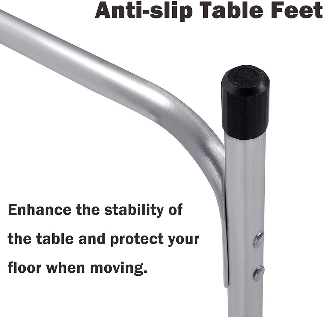 Laptop-Schreibtisch, Bett-Tablett, Tisch mit Griff, Aluminium, faltbar, tragbar, Picknicktisch, Note