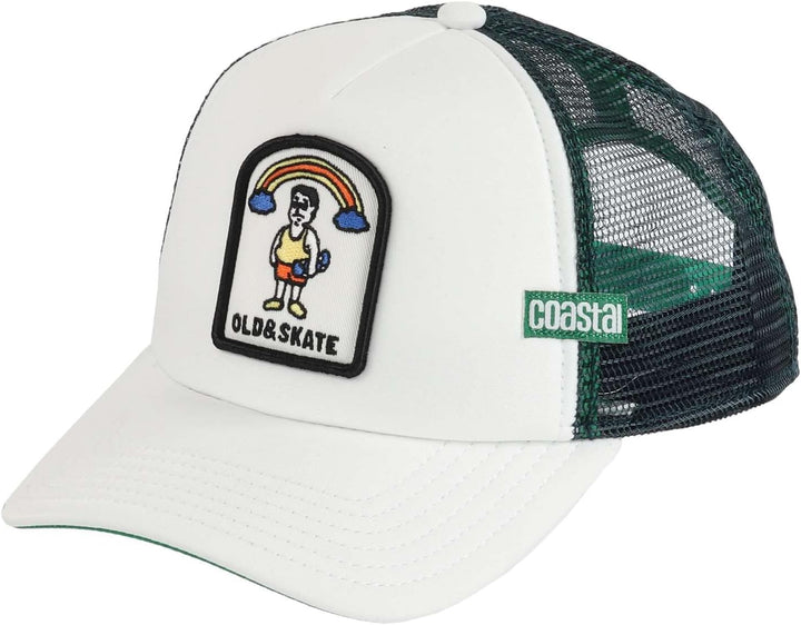 Coastal - Old & Skate Trucker Snapback Cap