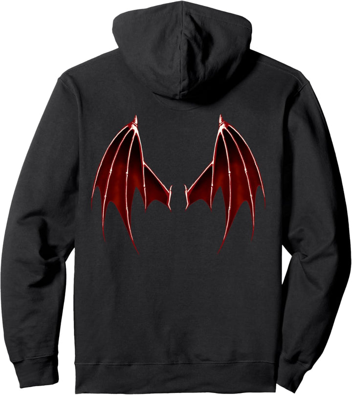 Teufel-Flügel Pullover Hoodie