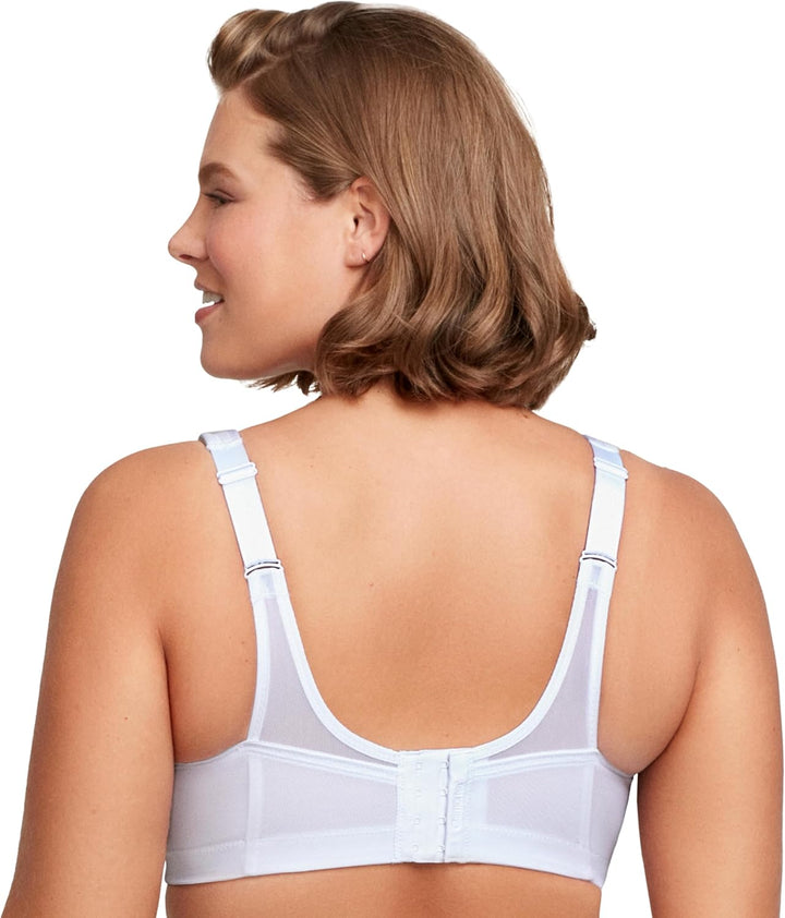 Glamorise Damen Vollschalen BH Full Figure MagicLift Seamless Wirefree Sports Bra 