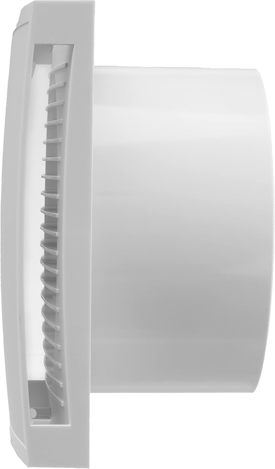 Steinberg14 Ø 150mm BadLüfter Fan mit Feuchtesensor und einstellbarer Nachlaufzeit - Weiss Front - f
