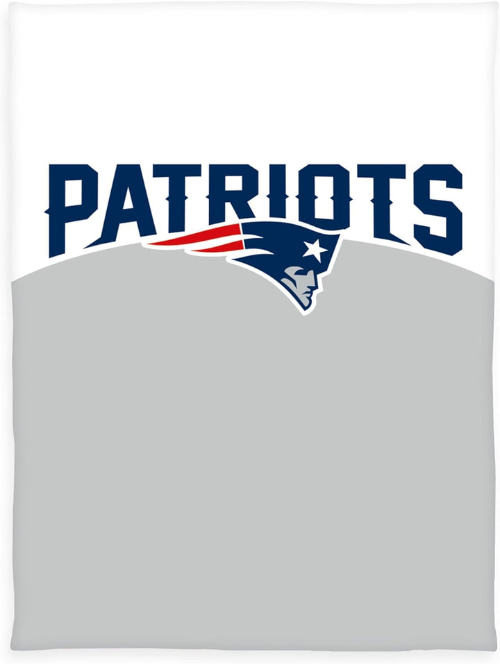 Herding Wellsoft-Flauschdecke New England Patriots, NFL American Football-Decke, 150 x 200 cm, Polye