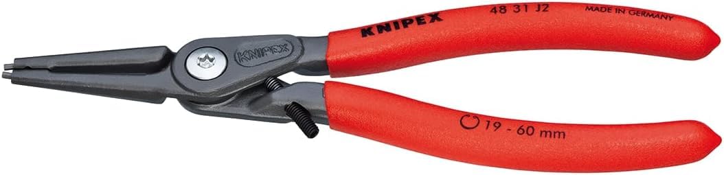 Knipex Präzisions-Sicherungsringzange für Innenringe in Bohrungen mit Überdehnungsschutz grau atrame