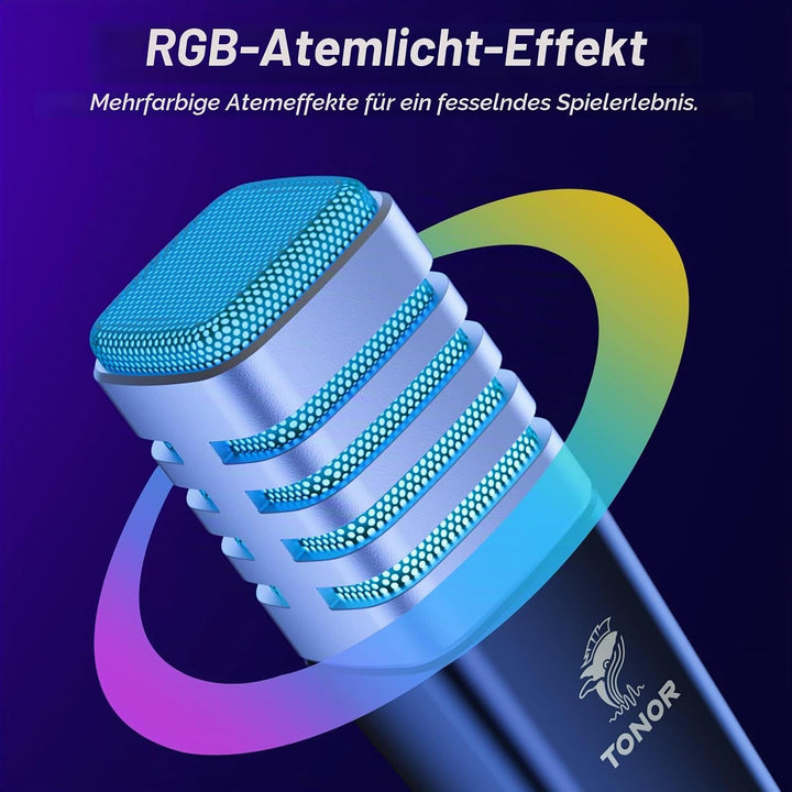 TONOR USB Kondensator Mikrofon, Nierencharakteristik Computer Mikrofon, Popfilter, für Konferenz, St