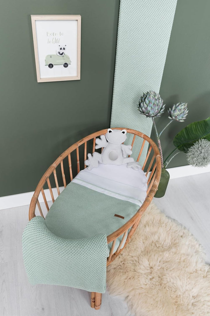 Baby's Only - Gestrickte Babydecke Soft Sparkle-Flavor - Kuscheldecke Baby - Warmen und besonders we