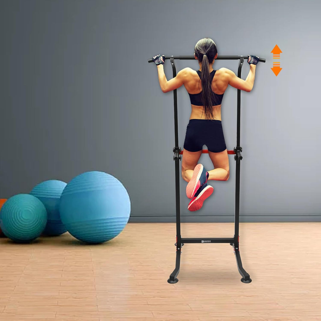 Dip Station Klimmzug Bar Fitness Power Tower Fitnessstudio Trainingsgerät Gerä zur Übung der Muskeln