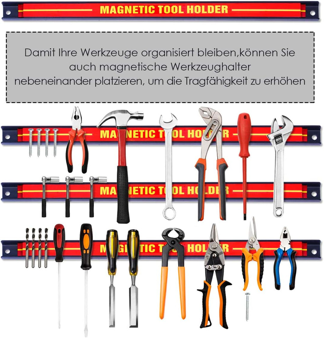 DREAMADE Magnetleiste Werkzeugleiste Magnet, Werkzeughalter Werkzeughalterung, Magnet Werkzeug Halte