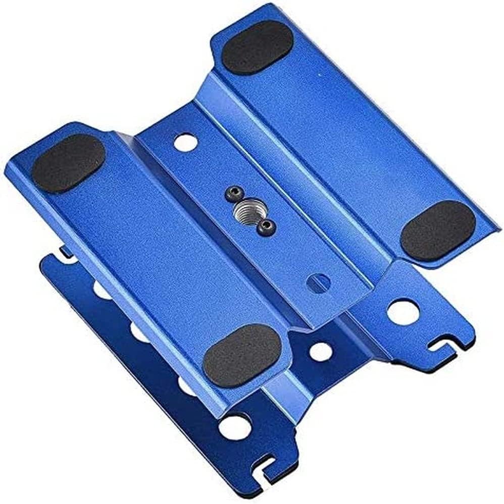 RC Car Work Stand Aluminium Reparatur Workstation mit Schraubablage RC Einstellbare Lineal für 1/10