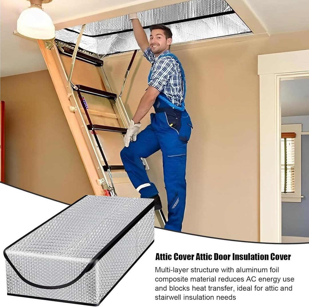 Dachbodentreppen Isolierung Abdeckung Dachboden Isolierabdeckung - UV-Beständig & Energieeffizient -