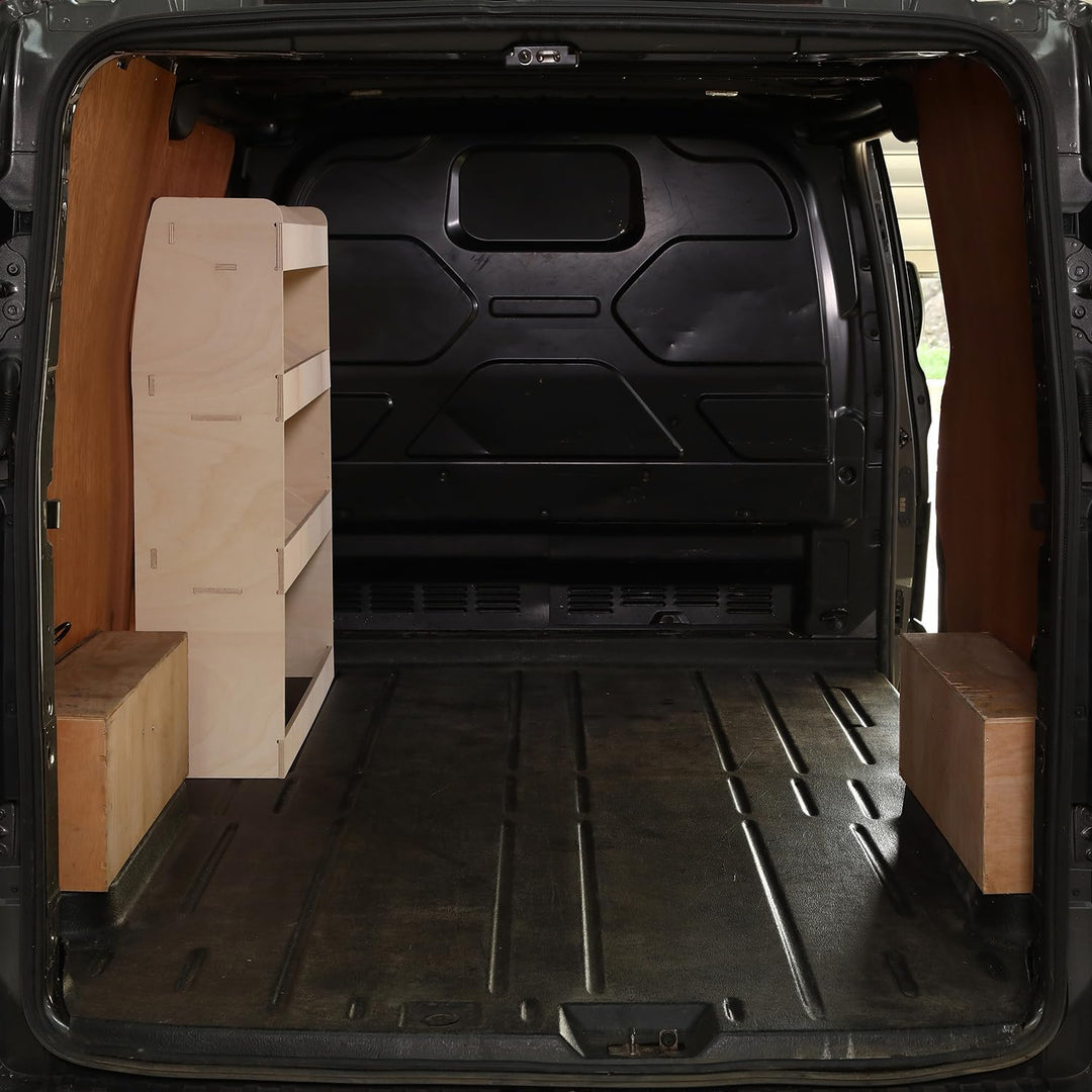 Vanify - Kompatibel mit Ford Transit Custom L2 2012+ Fahrzeugeinrichtung Fahrzeugregale, Fahrerseite