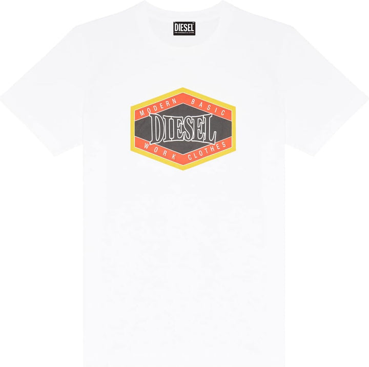 Diesel Herren T-Shirt M 100-0 Grad, M 100-0 Grad