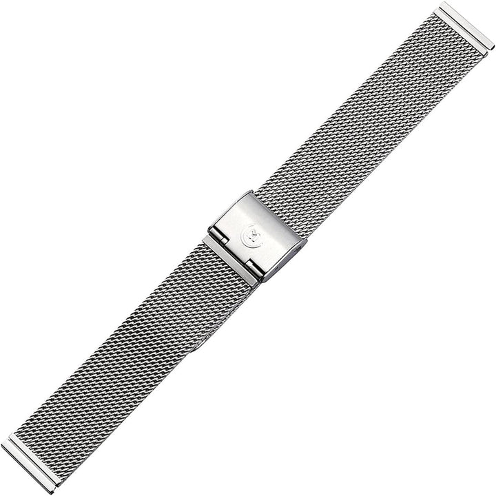MARBURGER Uhrenarmband 20mm Edelstahl Silber - Werkzeug Montage Set 84904200020
