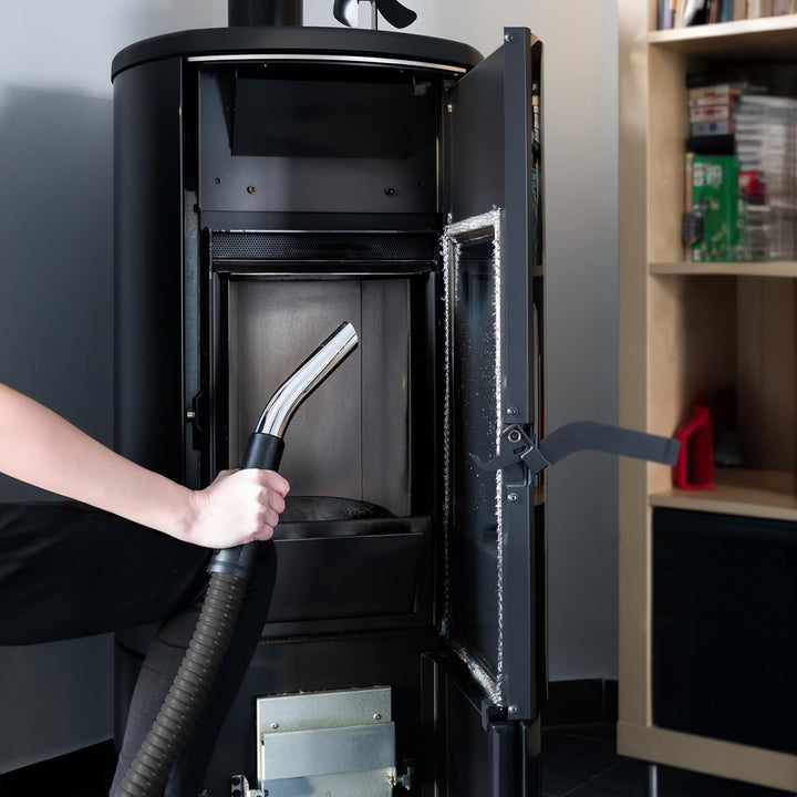 Retoo Aschesauger für Kamin 10L 800W mit HEPA Filter & DUAL Filtersystem, Starker Kaminsauger mit Bl