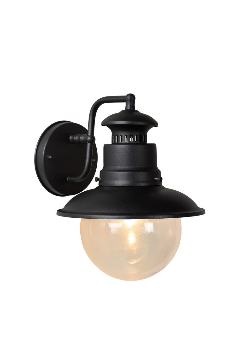 Lucide FIGO - Wandleuchte Aussen - Ø 21,3 cm - 1xE27 - IP44 - Schwarz Black, Black