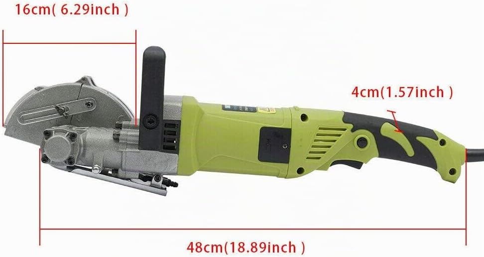 Elektrische Wandschlitzfräse 4000W - Mauernutfräse - Mauerfräse - Boden - 220V - Kreissäge - Slotter