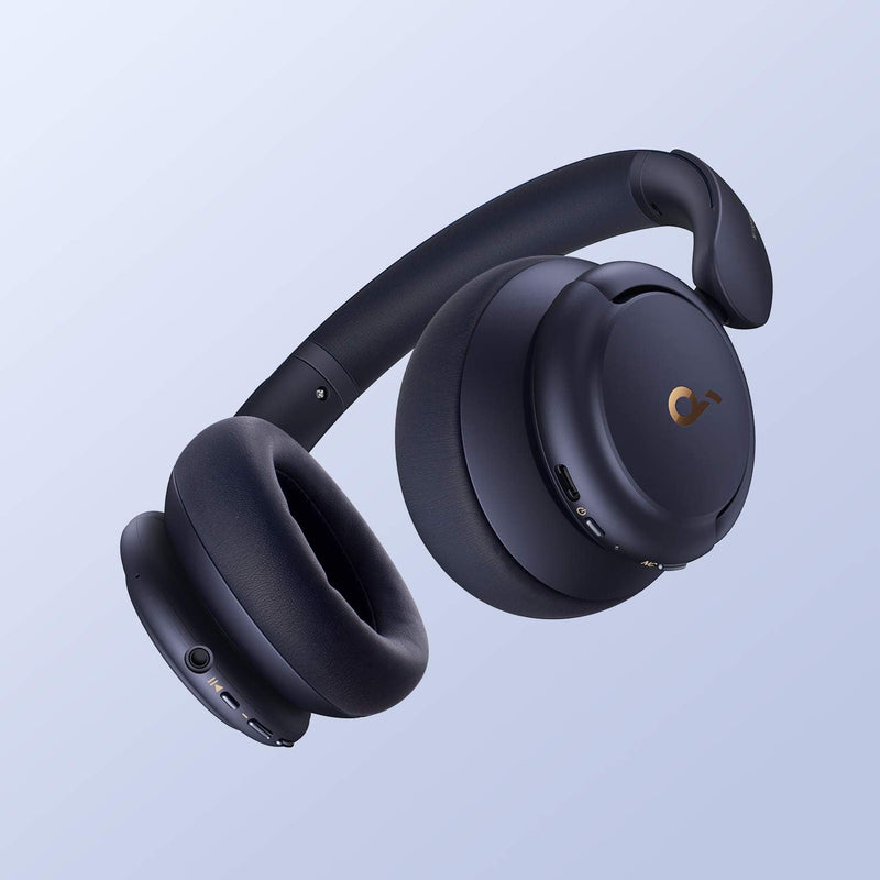 soundcore by Anker Q30 Bluetooth Kopfhörer, Hybrid Active Geräuschisolierung, Individuelle Modi, Hi-