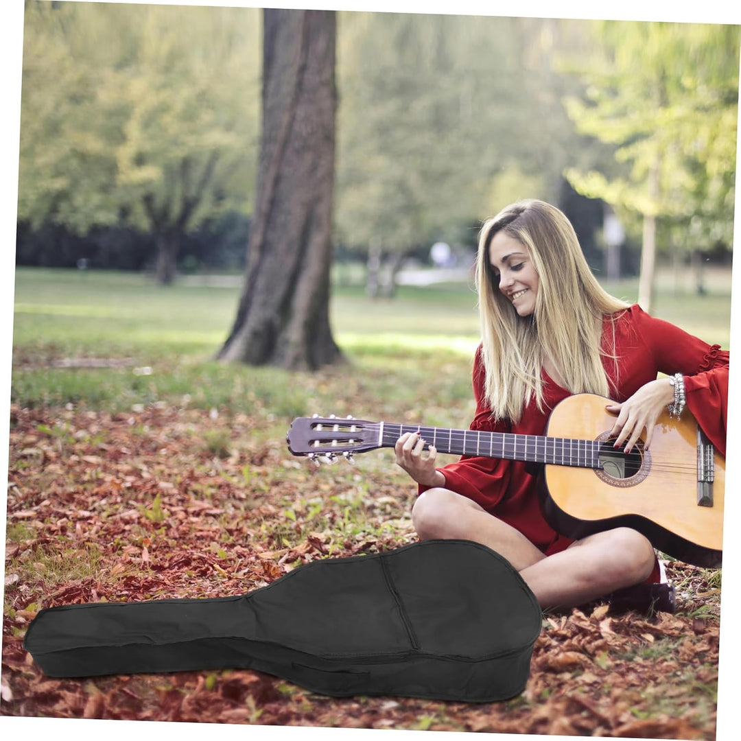 UPKOCH Gitarrentasche aus Oxford Gewebe für Klassische 41 Zoll Gitarre Leichte Handheld Tragetasche