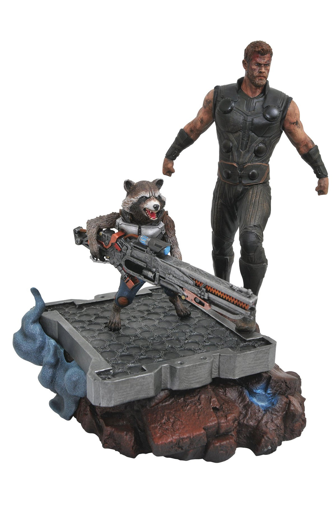 Diamond Select Toys Marvel Premier Avengers 3 - Thor & Rocket Statue (Apr182163)