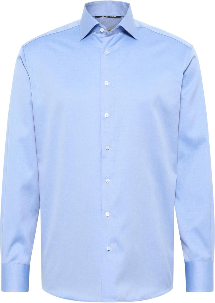 ETERNA Herren Cover Shirt MODERN FIT 38 Dunkelblau, 38 Dunkelblau