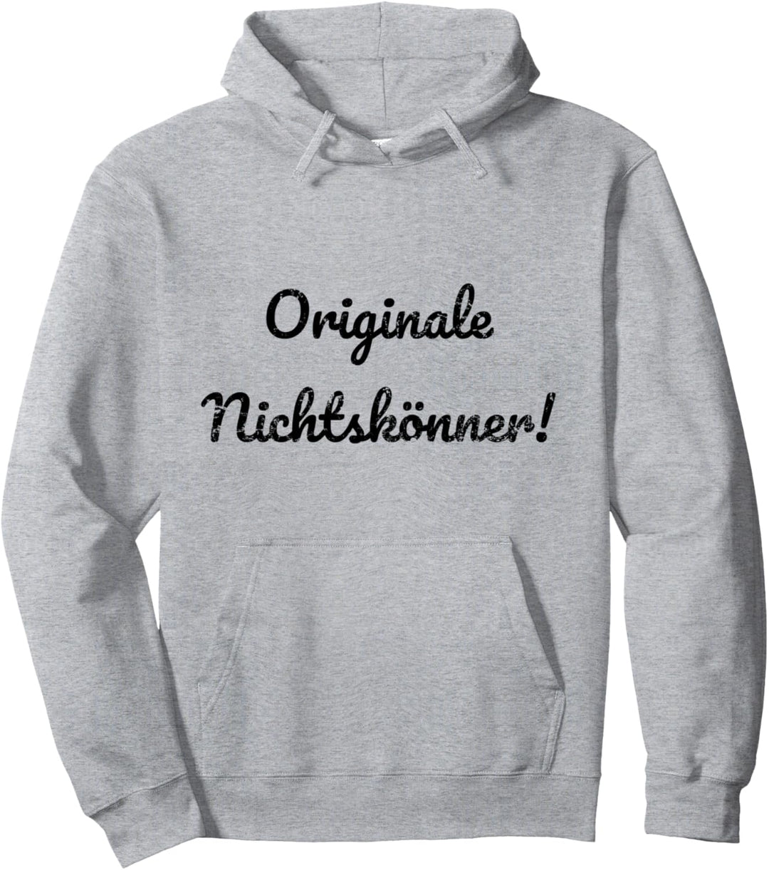 Originale Nichtskönner Kranplätze verdichtet sein Pullover Hoodie
