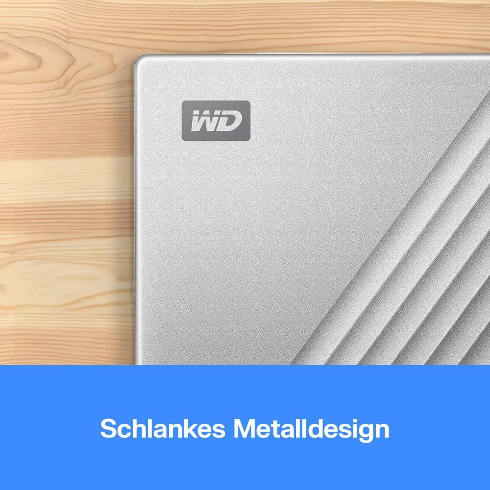 WD My Passport Ultra for Mac externe Festplatte 4 TB (mobiler Speicher, herunterladbare Software, Pa