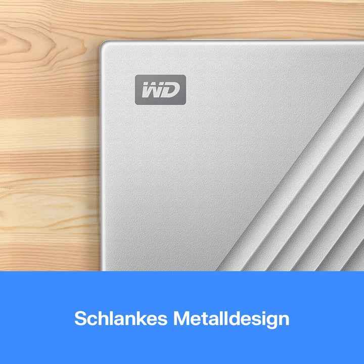 WD My Passport Ultra for Mac externe Festplatte 4 TB (mobiler Speicher, herunterladbare Software, Pa