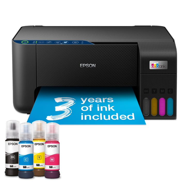 Epson EcoTank ET-2861 stampante multifunzione inkjet 3in1 A4, serbatoi ricaricabili alta capacit?, 4