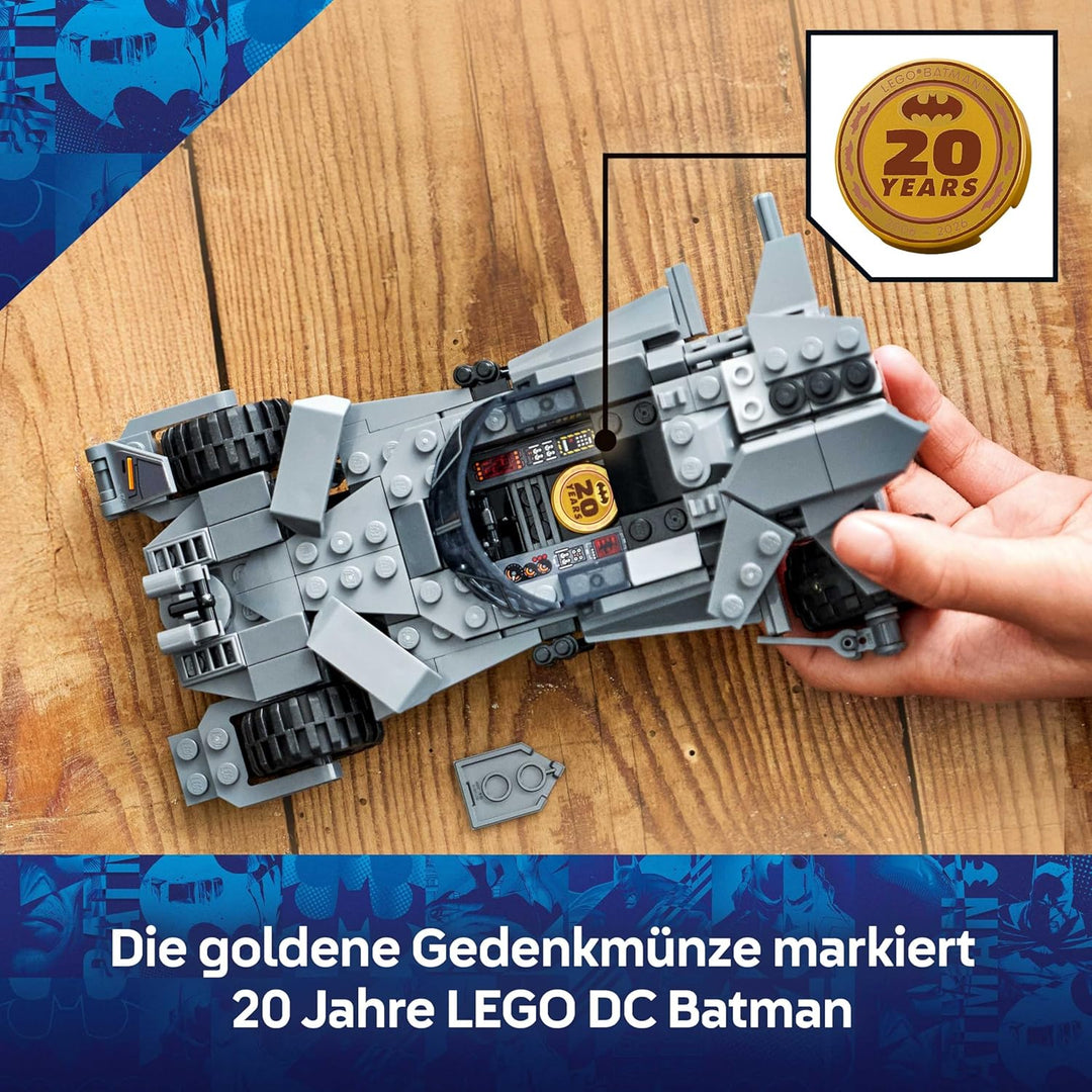 LEGO DC Batman Batman vs. Superman: Batmobil - Superhelden Spielzeugauto - Kreatives Spielzeug mit M