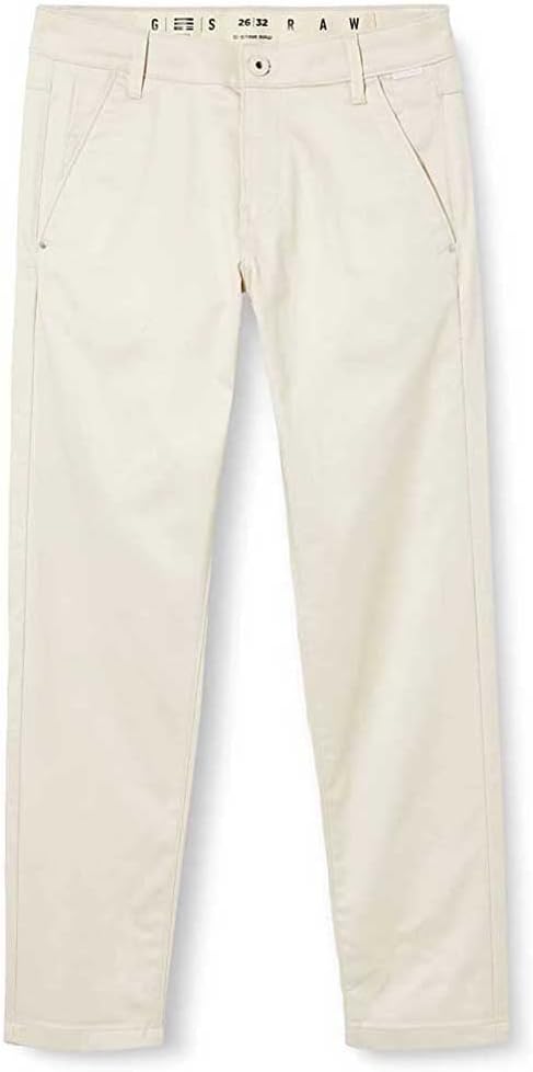 G-STAR RAW Damen Kate Boyfriend Chino Pants 24W / 30L Beige (Whitebait D22539-c072-1603), 24W / 30L