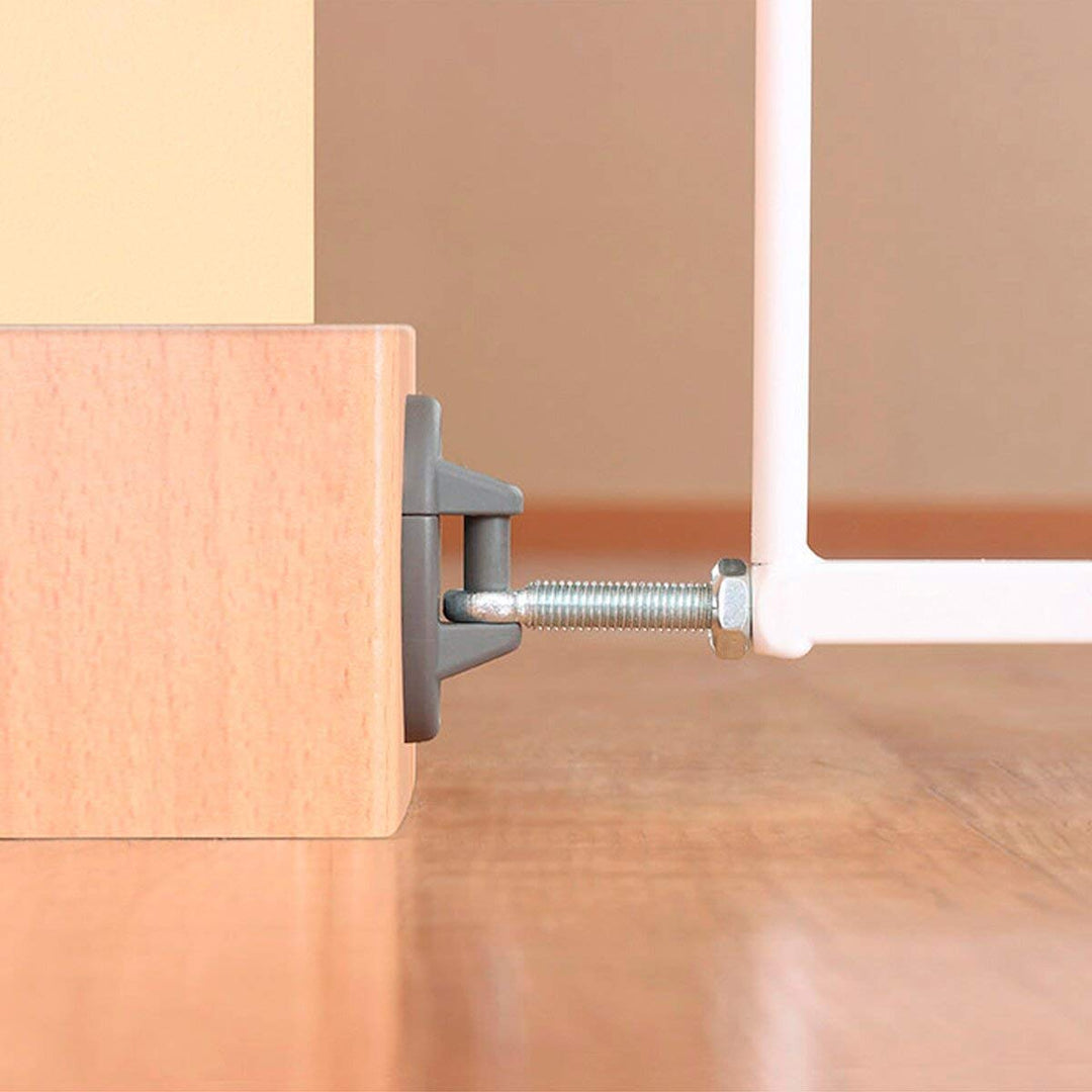 reer Türgitter und Treppengitter Advanced zum Schrauben, stabiler Halt, Durchgangsbreite 75-110cm