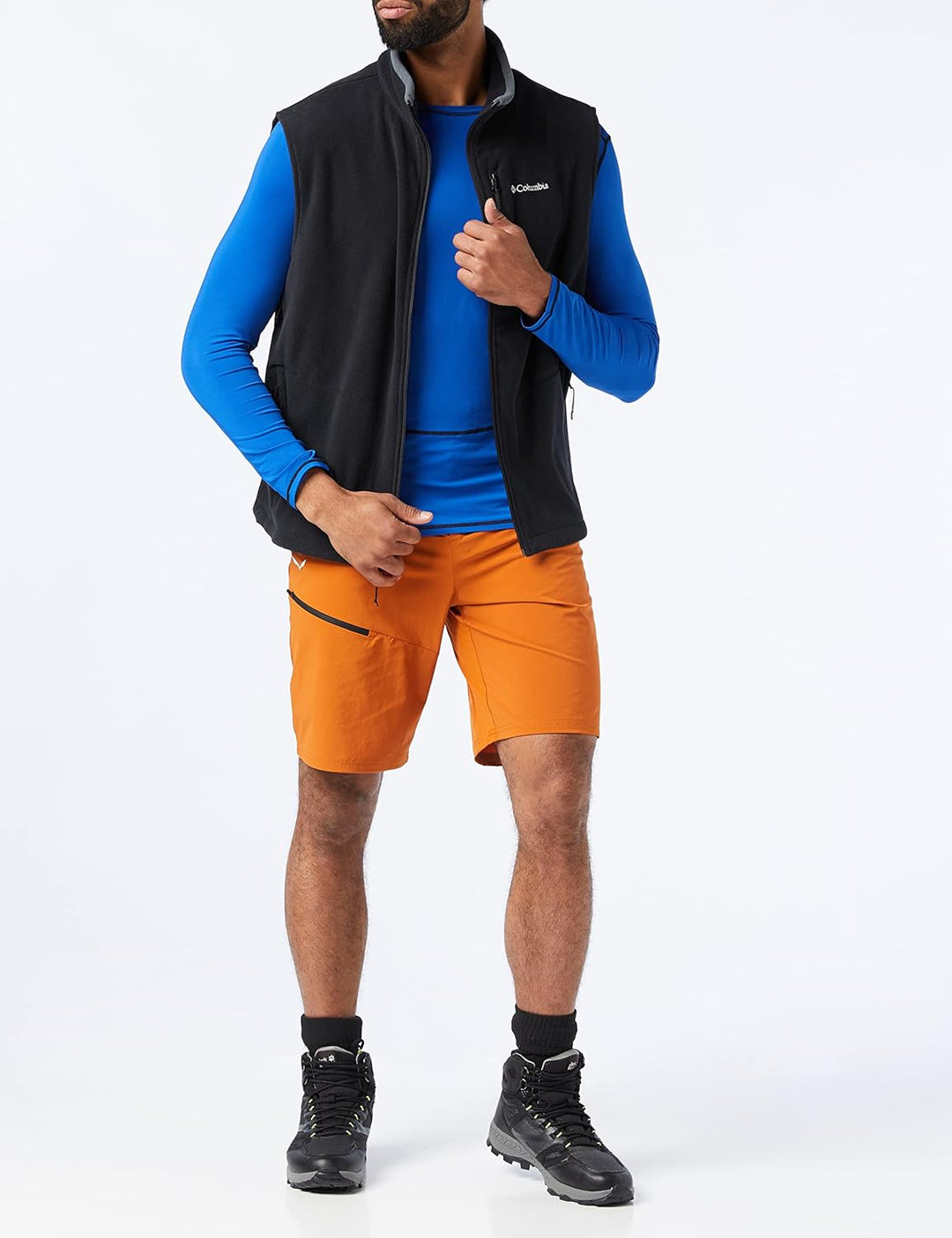 Columbia Herren Fast Trek Fleece Vest Fleeceweste Spring Summer 2024 S Schwarz, Spring Summer 2024 S