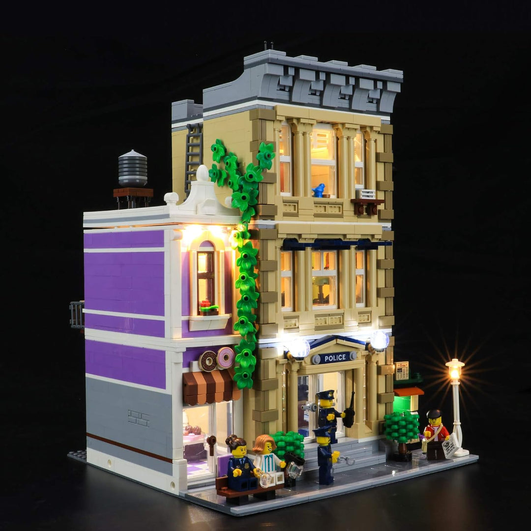 BRIKSMAX Led Beleuchtungsset für LEGO Creator Expert Estación de policía - Compatible with Lego 1027