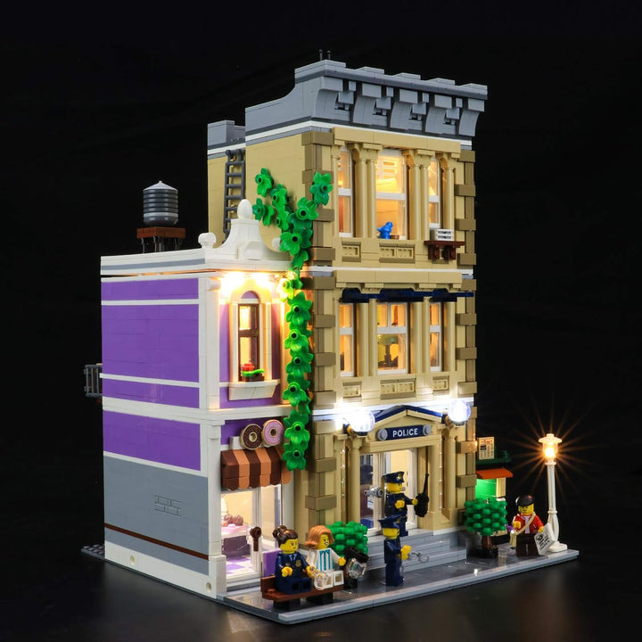 BRIKSMAX Led Beleuchtungsset für LEGO Creator Expert Estación de policía - Compatible with Lego 1027