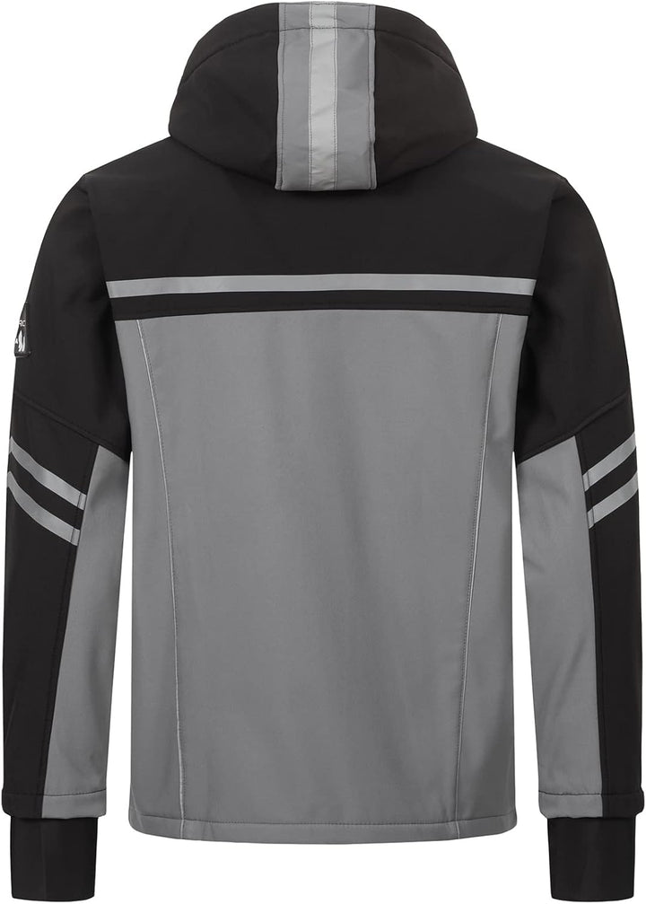 Rock Creek Herren Softshell Jacke Outdoor H-285 S Grau, S Grau