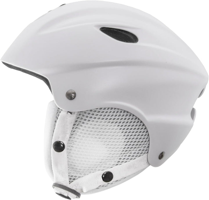 M-Wave Skihelm UNIVERSAL, Grösse L, weiss, L (58-59,5 cm), matt