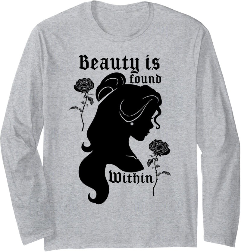 Disney Beauty & The Beast Belle Found Within Langarmshirt