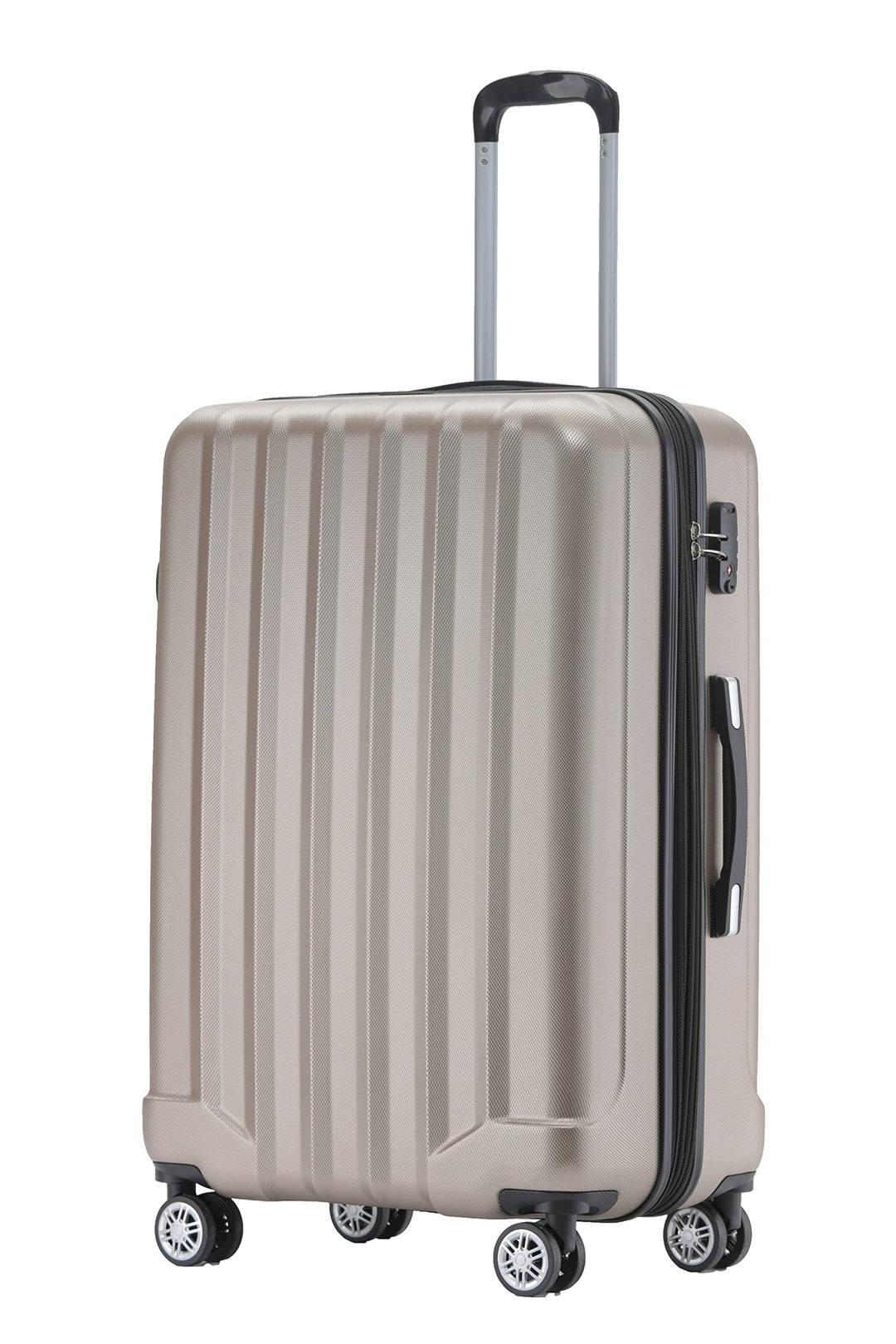 BEIBYE TSA-Schloss 2080 Hangepäck Zwillingsrollen neu Reisekoffer Koffer Trolley Hartschale Set-XL-L