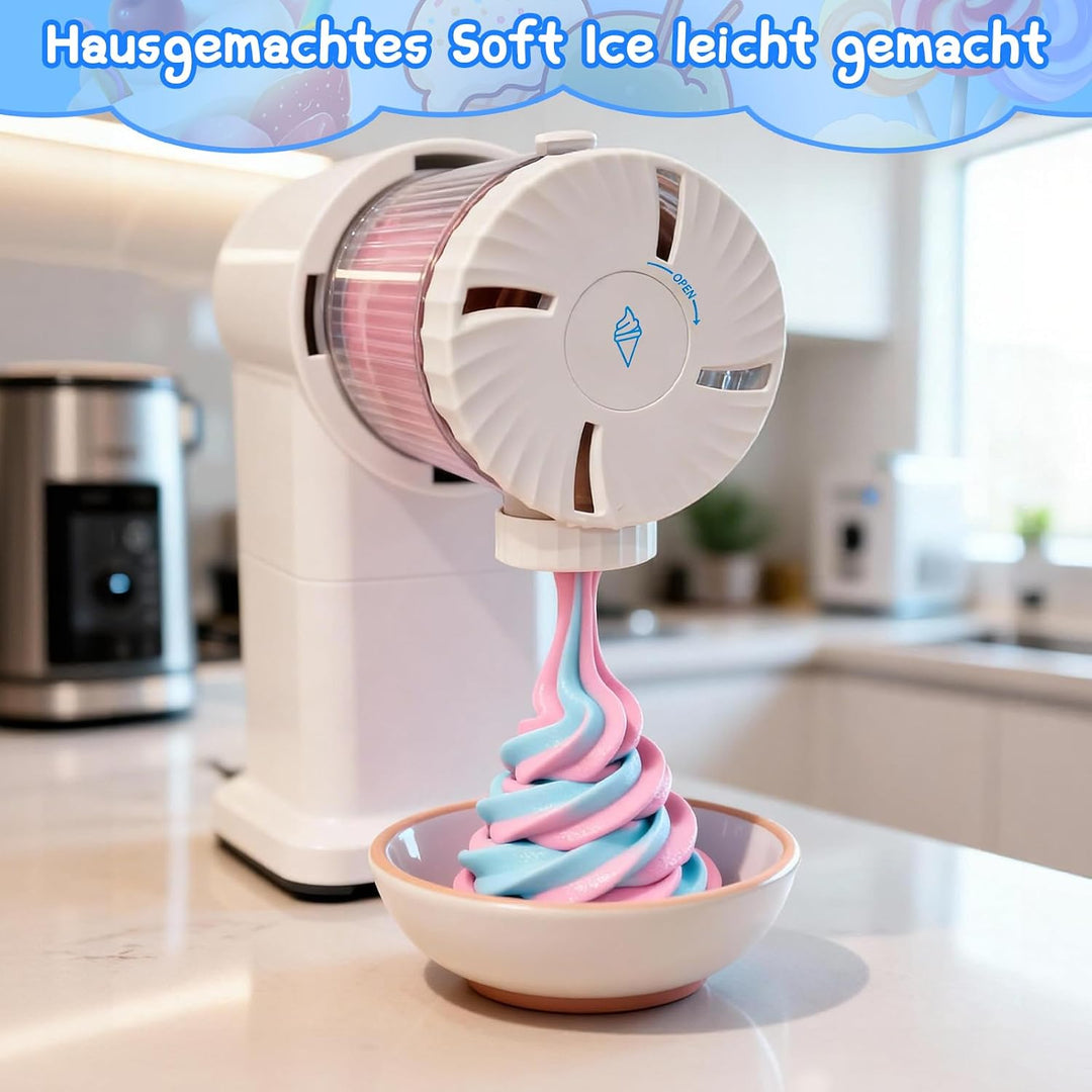 4er Creami Becher 480 ml für Ninja CREAMi Swirl NC700/NC701EU Serie | 4 Ersatzbecher mit Deckeln, 7