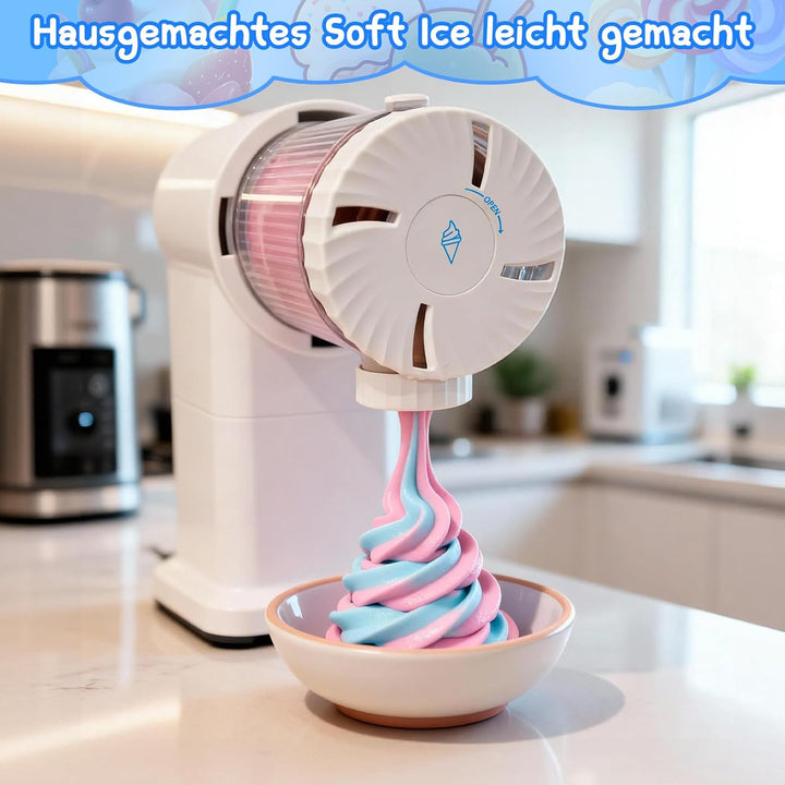 4er Creami Becher 480 ml für Ninja CREAMi Swirl NC700/NC701EU Serie | 4 Ersatzbecher mit Deckeln, 7