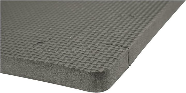 Vario-Step Gymnastikmatte Bodenmatte Sportmatte, Fitnessmatte 60x60 cm grau, grau