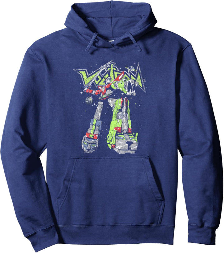 Voltron: Defender of the Universe Defensive Stance Portrait Pullover Hoodie