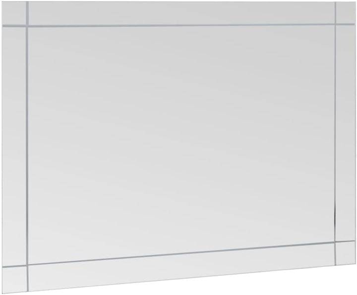 vidaXL Wandspiegel Spiegel Badspiegel Kosmetikspiegel Dekospiegel Schminkspiegel Badezimmerspiegel F