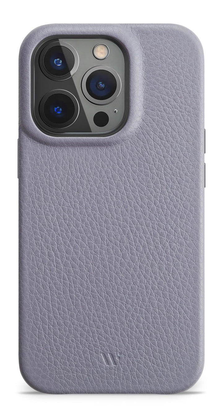 WIIUKA Hülle für iPhone 15 Pro Max, Leder aus Deutschland, Lederhülle extra Dünn, Premium Handyhülle