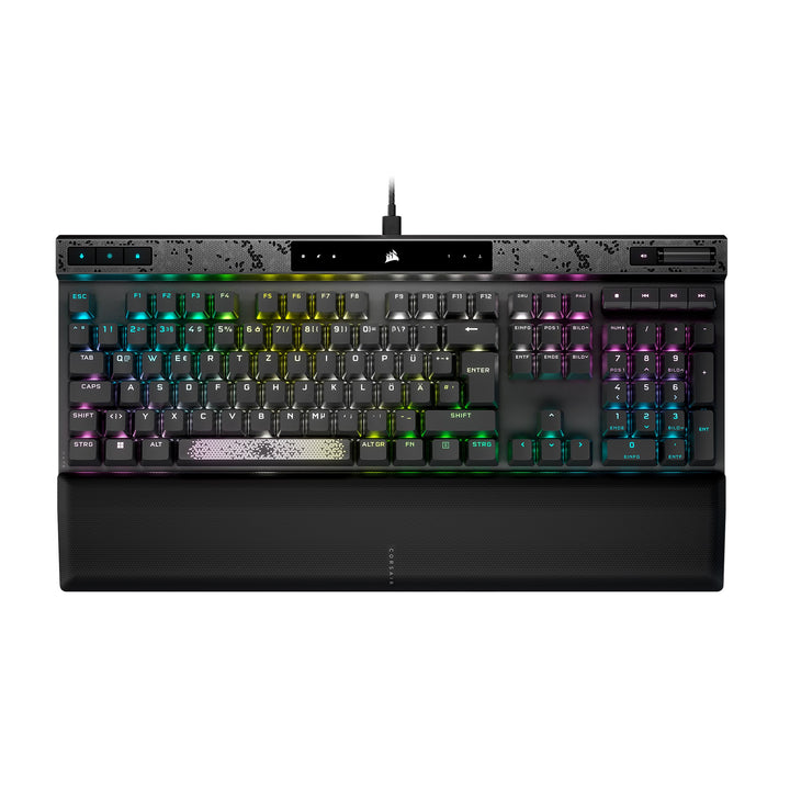 CORSAIR K70 MAX RGB Magnetisch-Mechanische Kabelgebundene Gaming-Tastatur - Einstellbare MGX-Schalte