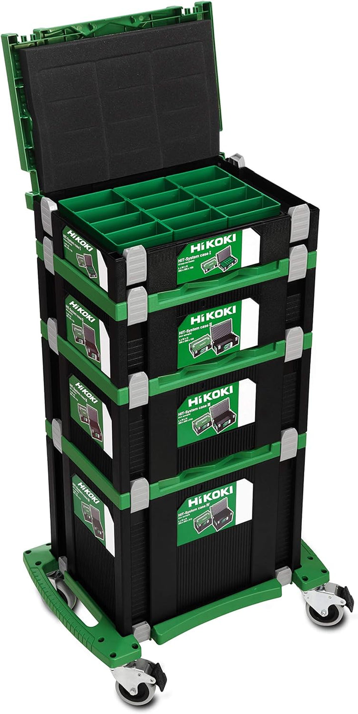 Hikoki Transportkoffer HSC I, Grün Schwarz, 295x395x105