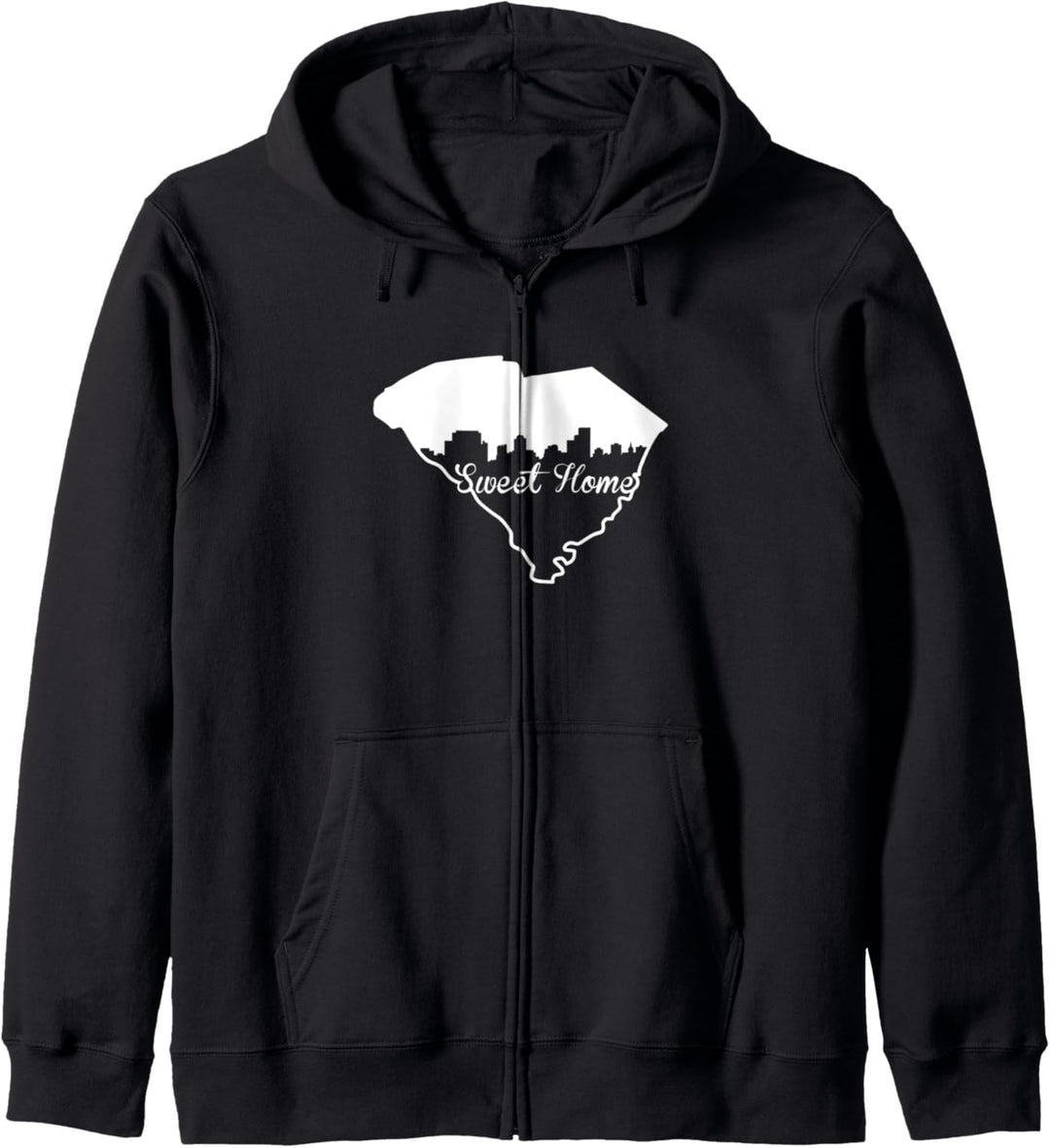 Columbia South Carolina Skyline Kunst-Souvenir Geschenk Kapuzenjacke