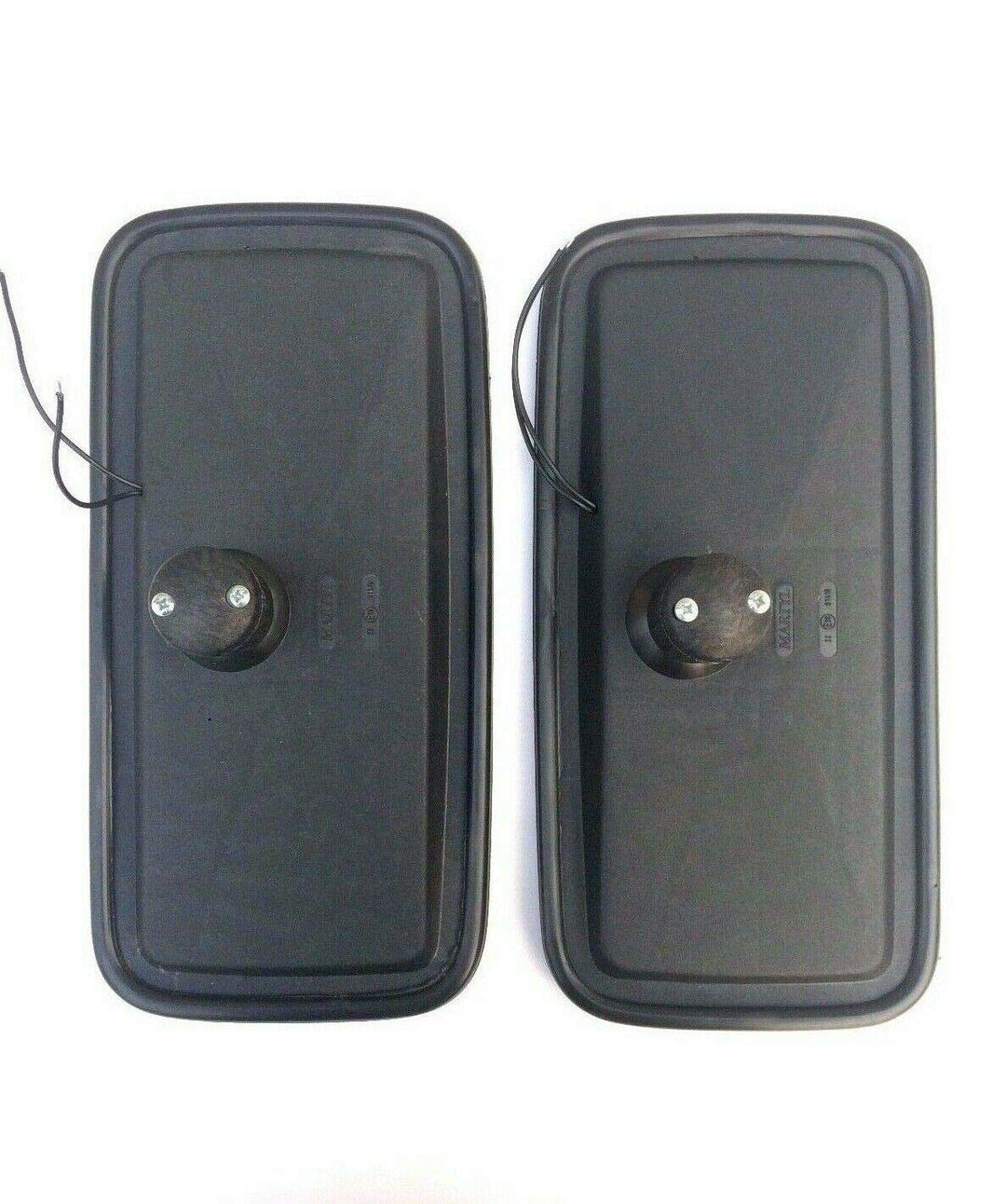2x Aussenspiegel Spiegel UNIVERSAL SET LKW Bagger Traktor Baumaschinen 375 x 185 mm BEHEIZT