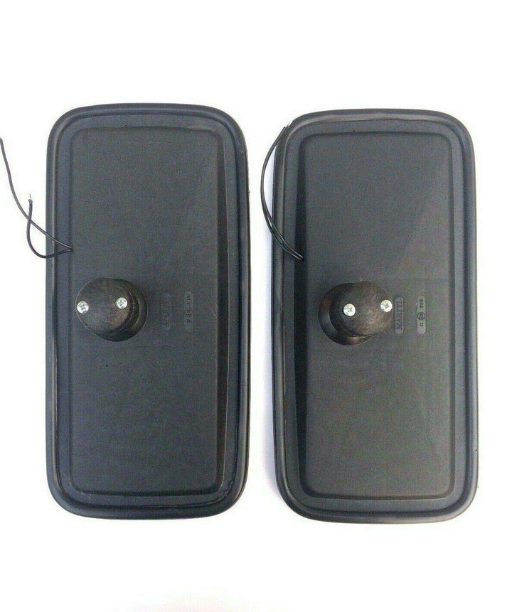 2x Aussenspiegel Spiegel UNIVERSAL SET LKW Bagger Traktor Baumaschinen 375 x 185 mm BEHEIZT